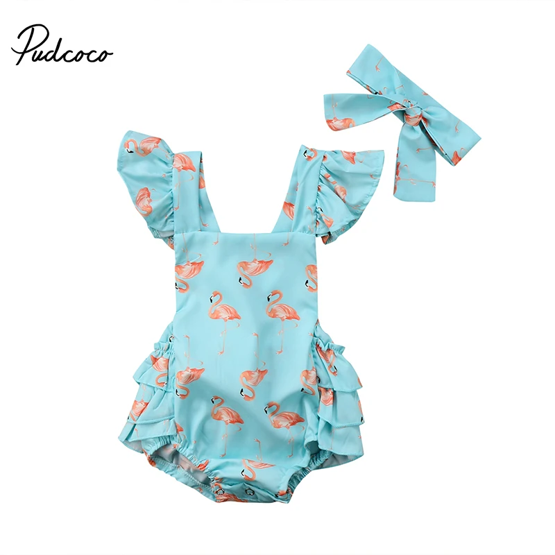 Милый детский комбинезон для новорожденных девочек с героями мультфильмов