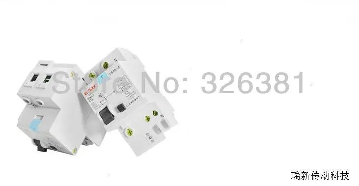 DELIXI бренд DZ47-63 C63 Тип 2P AC 400V автоматический выключатель 16A-63A воздушный Система