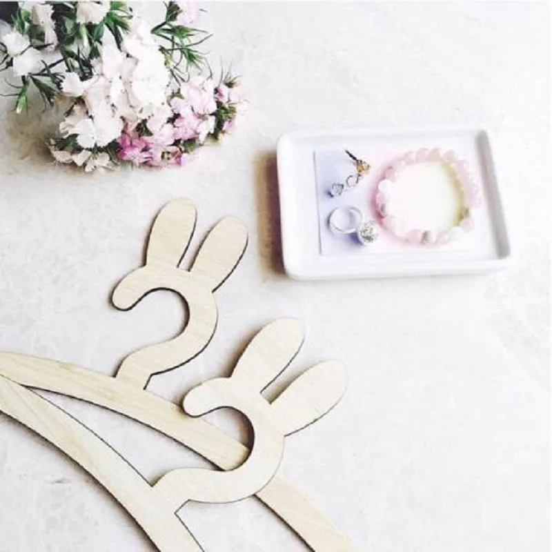 Милые 5 шт. лучшие подарки для детей оригинальные вешалки из соснового дерева с