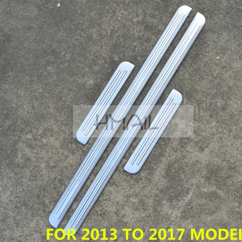 Лента для порога двери из нержавеющей стали FORESTER 2009 2017 внешняя пороговая отделка