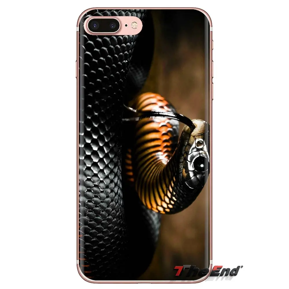 Чехол для телефона Crazy Black Python Snake Viper Huawei G7 G8 P7 P8 P9 P10 P20 P30 Lite Mini Pro P Smart Plus 2017 2018 2019 |