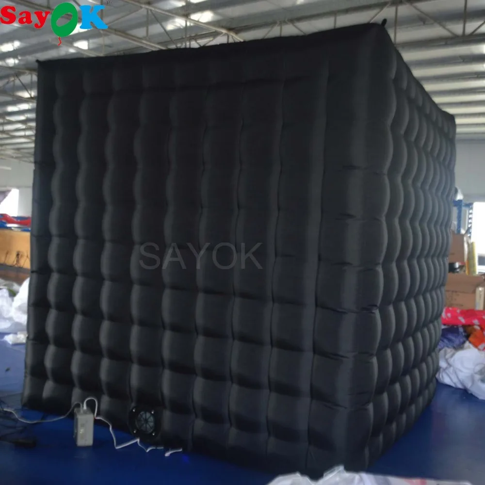 Sayok 2 5 м портативный надувной фотобокс Индивидуальный Светодиодный для свадебной