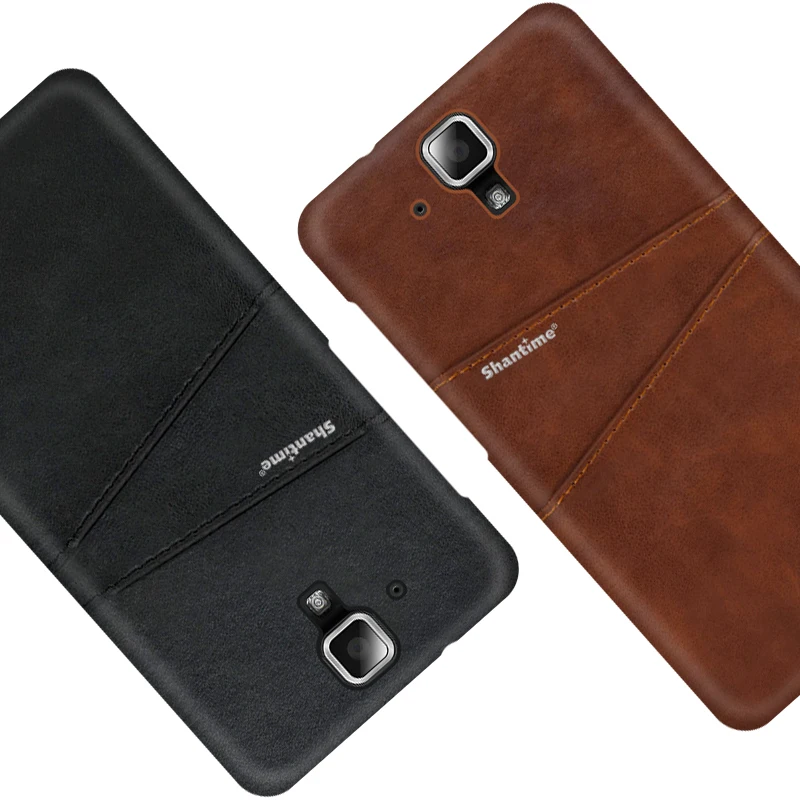 Роскошный винтажный кожаный чехол для телефона lenovo A536 слот карт PU