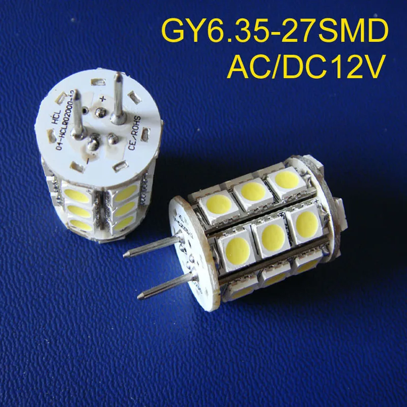 High quality GY6.35 12v led bulbs,12v GY6.35 led reading lights free shipping 20pcs/lot