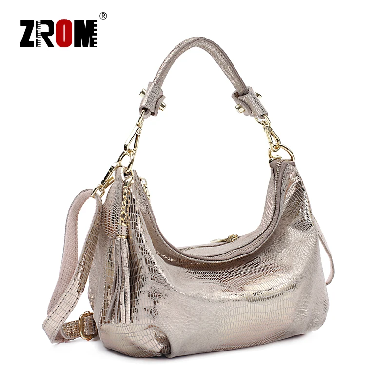 ZROM Брендовые женские сумки из натуральной кожи с рисунком ящерицы модная женская