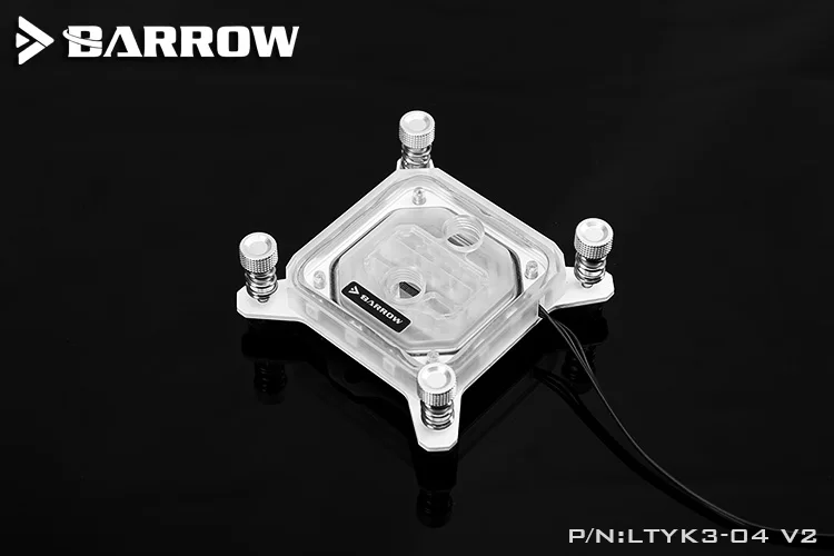 Блок водяного охлаждения для процессора Barrow LTYK3 04 V2 LRC2.0 RGB Intel 115x|Кулеры и системы