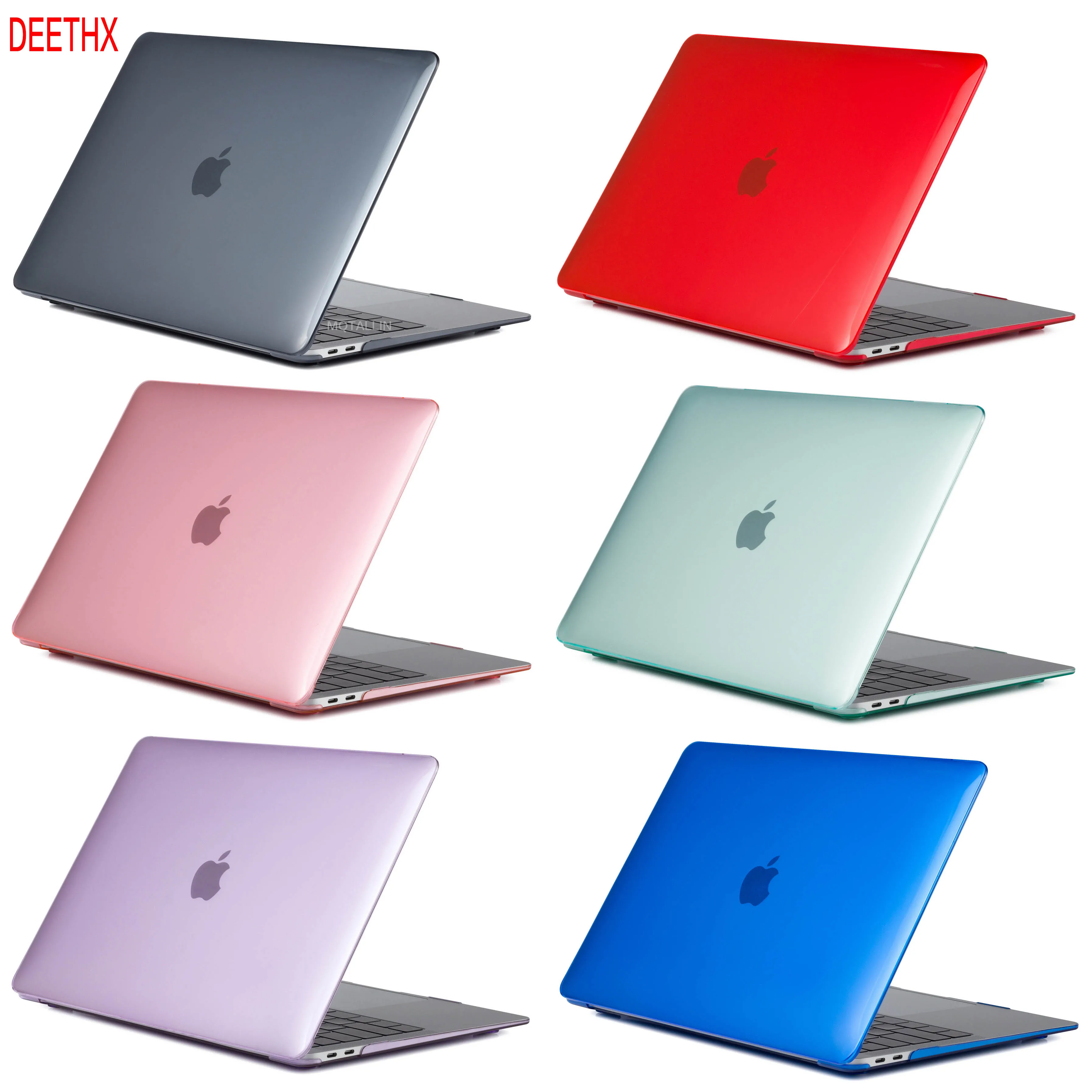 Распродажа! Прозрачный жесткий чехол для ноутбука Macbook Pro Retina Air 11 12 13 15 дюймов