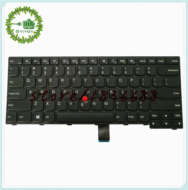 GYIYGY keyboard for Lenovo ThinkPad E450 E450c E455 E460 E465 W450 Laptop No Backlight | Компьютеры и офис