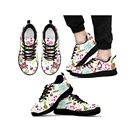 Женские кроссовки на шнуровке INSTANTARTS, удобные весенние кроссовки в научном стиле по биологии, легкая прогулочная обувь на плоской подошве