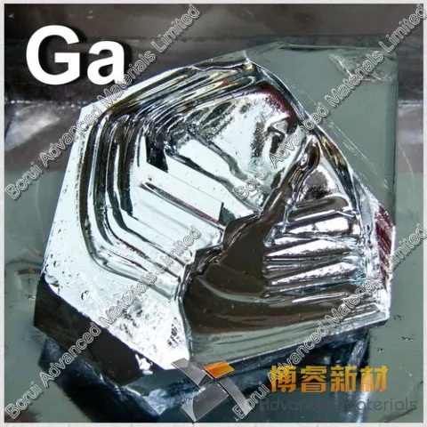 Галлий Металл 99.9999% чистый в горшке 1 кг (1000 г) 6N|gallium metal|net netmetal net |