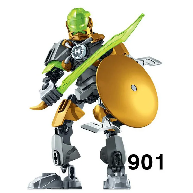 Мстители Bionicle Hero Factory 5 Star Rocka Bulk Breez робот строительный блок кирпичные игрушки для