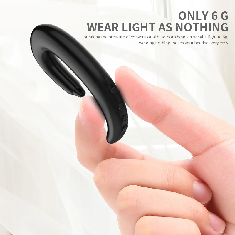 Новейшая гарнитура громкой связи с костной проводимостью bluetooth-гарнитура