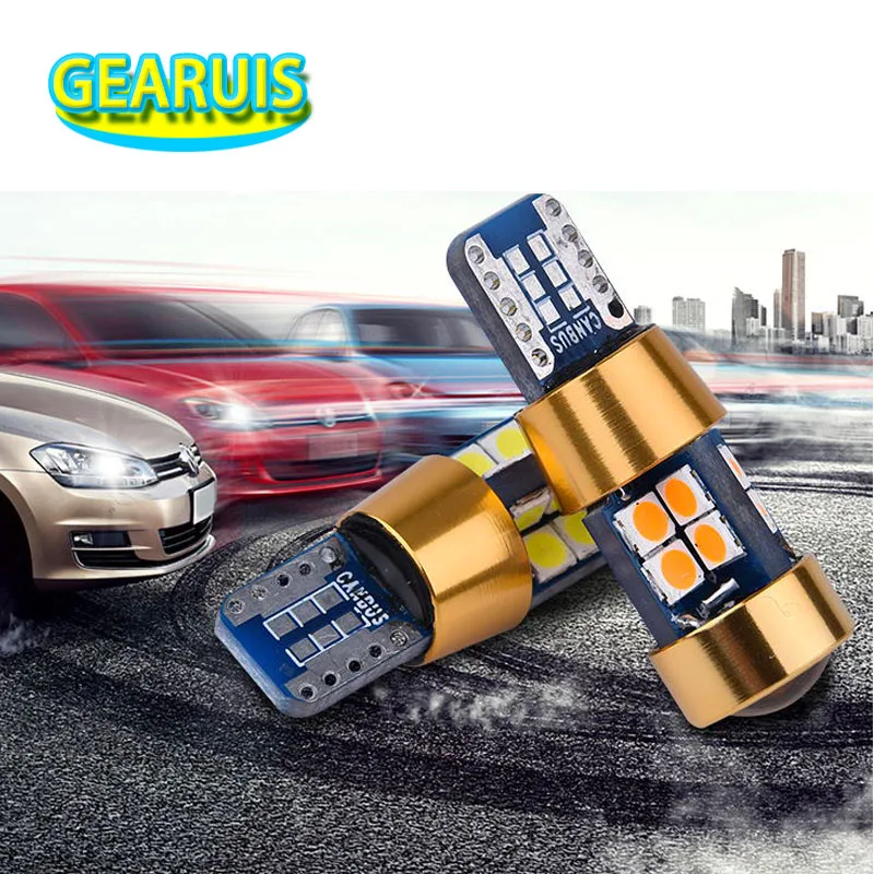 

2X 12V-24V T10 Canbus 19 SMD 3030 светодиодный 2 Вт нет ошибок неполярный 168 W5W 194 автомобиля клиновидные боковые светильник для Volkswagen Golf 6 Sagitar сиденье