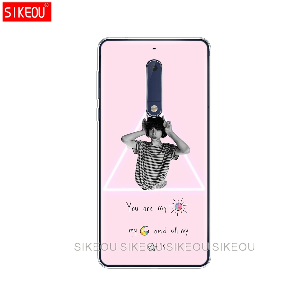 Силиконовый чехол для телефона Nokia 5 3 6 7 PLUS 8 9 /Nokia 1 2 2018 Finn Wolfhard очень странные