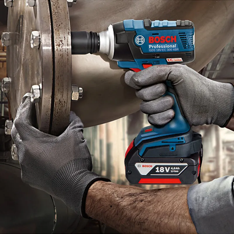 Гайковерт Bosch GDS 18V-EC 300 ABR ударный аккумуляторный 18 в | Инструменты