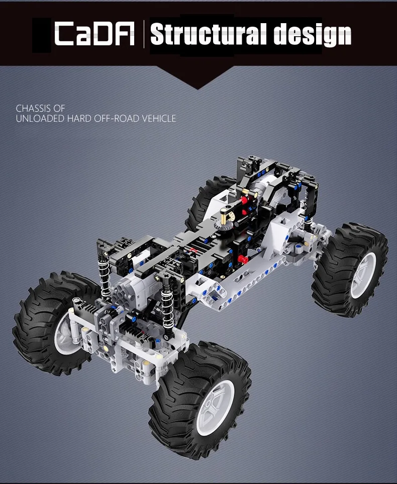 RC пульт дистанционного управления внедорожник Jeep Wrangler автомобиль новая техника серии строительные блоки набор мальчиков подарки C61006 1941 шт