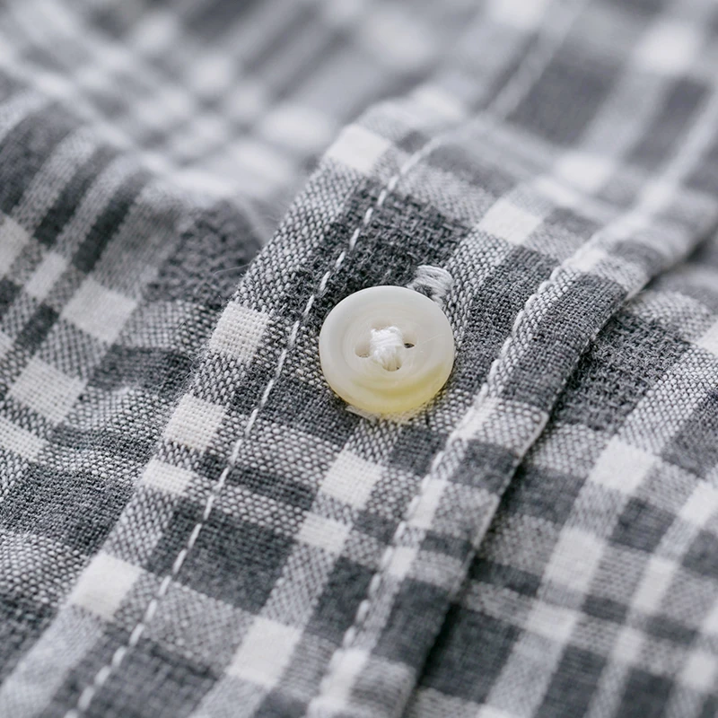 Классическая рубашка в клетку Markless Мужская Весенняя модная повседневная