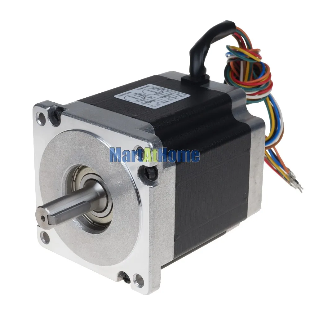 Leadshine 86HS65 высокая производительность 2 фазный NEMA 34 CNC гибридный шаговый двигатель