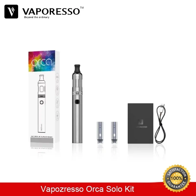 Vaporesso Orca соло комплект 800 мАч Vape ручка электронная сигарета цилиндрический вейпер