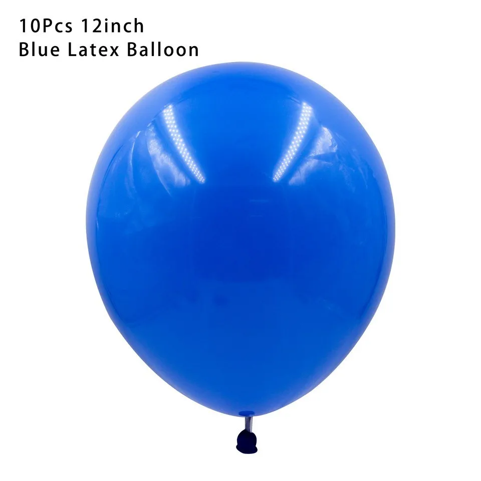 10pcs blue Космический набор космонавты и ракеты фольгированные шары Вселенная Галактика тематические шары День рождения Детские игрушки для душа - Цвет: 10pcs blue