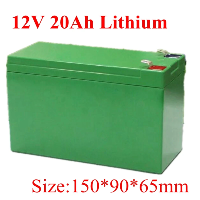 18650 12V 20Ah 11,1 V литиевая батарея для солнечной домашней системы электронные игрушки светодиодный фонарь электроинструменты Аварийное резервное копирование+ 2A зарядное устройство