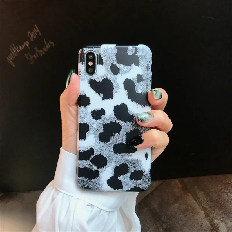 Leopard Soft Phone Case For iPhone 6 S Plus 7 7Plus Fundas Cover 8 X XS XR Max 6S Cases Coque Capinha |