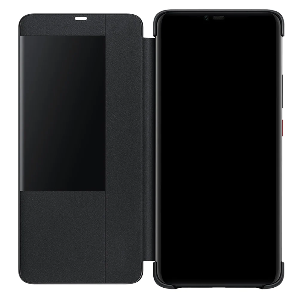 Чехол-книжка для huawei mate 20 X, Официальный чехол из искусственной кожи, чехол для телефона huawei mate 20 Pro, чехол для телефона, чехол Smart touch view window funda