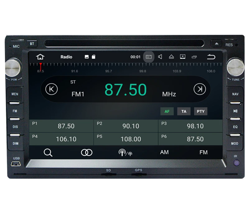 Android 8 0 автомобильный DVD GPS плеер для VW Volkswagen Passat B5 GOLF MK4 POLO JETTA Octa Core 4G RAM 32G ROM Radio RDS DAB +