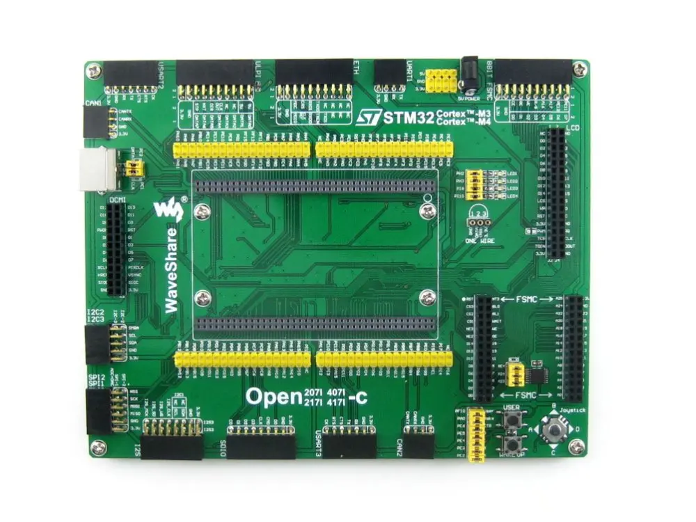 STM32 Board ARM Cortex-M4 Development STM32F407IGT6 STM32F407+ PL2303 USB UART Module Kit= Open407I-C Standard | Компьютеры и офис