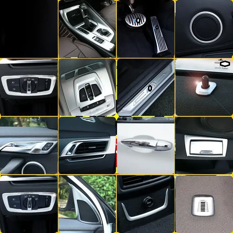 Авто система управления окном на выходе кондиционера автомобильного хрома