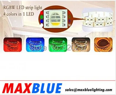 SMD5050 RGBW Led Strip Four Colors In One SMD 5050 5m Reel 24V 96leds/M CRI 80+ Free Shipping | Лампы и освещение