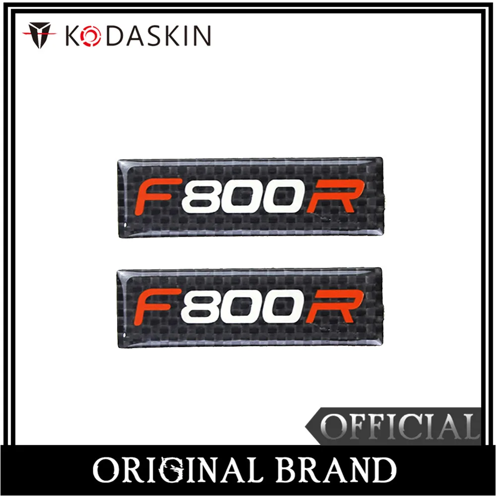 

KODASKIN Motorcycle 3D Carbon Timing Belt Cover Front and Rear Round Decal for BMW F800R