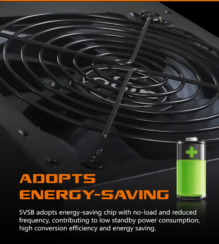 Aigo 550 Вт компьютерный блок питания ATX mini psu itx 80 plus Bronze EU Plug Active Flex ITX PC power 12 в источник питания