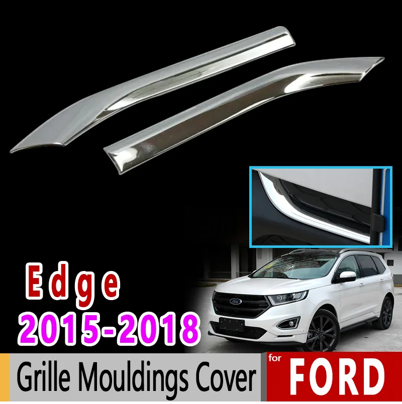 Для Ford Edge Endura хромированная решетка молдинги роскошные высокого качества 2015 2016
