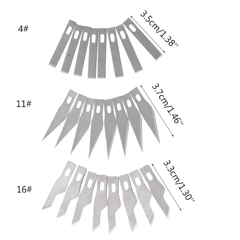 8 шт./компл. гравировка ремесла скульптурный нож замена лезвия для резьбы по