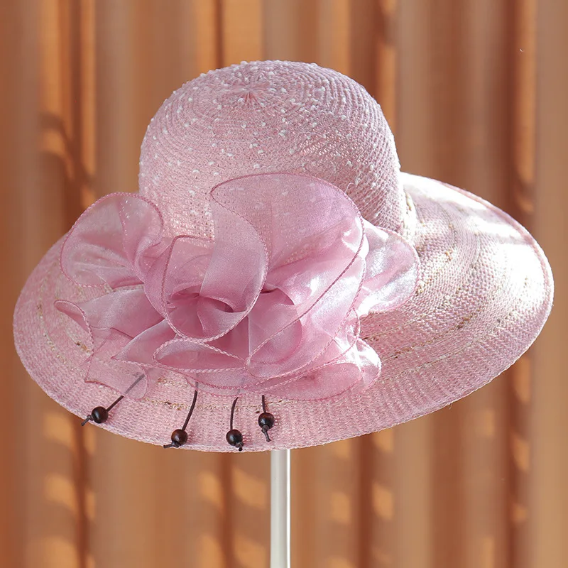 Оптовая продажа Для женщин Летняя шляпа kapelusz damski lato Chapeau Femme Ete плоский Брим