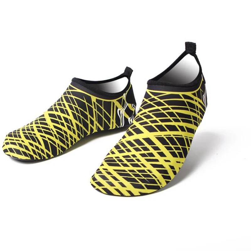 

Мужские и женские пляжные летние уличные туфли Goexplore 2020, плавательные тапочки для серфинга, быстросохнущие акватуфли в полоску