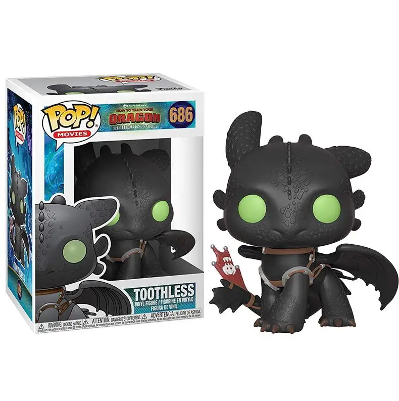 Funko POP аниме Как приручить дракона 3: Скрытая коллекция мира модель игрушки ПВХ
