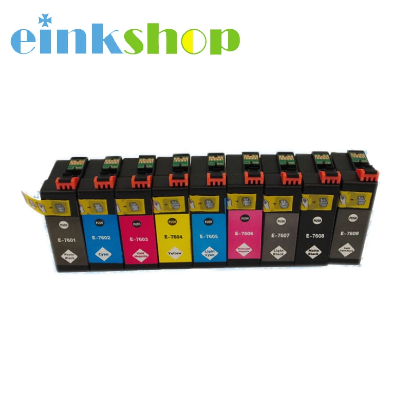 Картридж для принтера Epson P600 9 цветов T7601 T7609|ink cartridge|ink for epsoncolor cartridges |