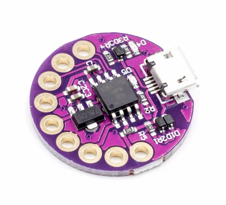 Микро usb LilyTiny LilyPad ATtiny85 Плата развития носимый модуль для Arduino SRAM Digispark CJMCU