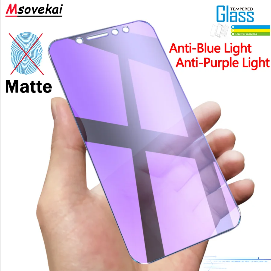 Анти синий фиолетовый свет закаленное Стекло для huawei P20 Lite рro Коврики 20X10 P10 Plus