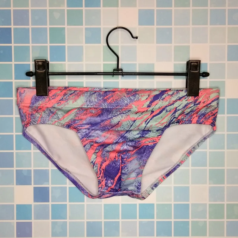 Pink Мужские плавки для плавания, купальный костюм для мальчиков, мужские шорты для пробежки, сексуальные шорты для серфинга, Sunga Masculina, костюм Da Bagno Uomo для плавания - Цвет: Pink