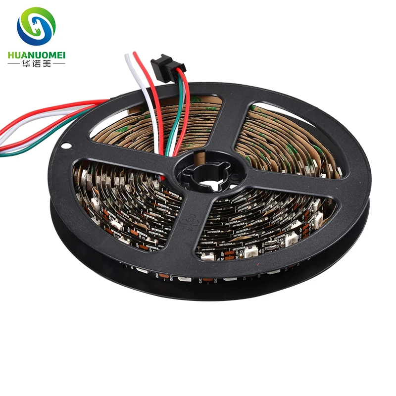 5V 96 Светодиодный s/m SK6812 адресуемых RGB светодиодный полосы 5050 SMD пикселей