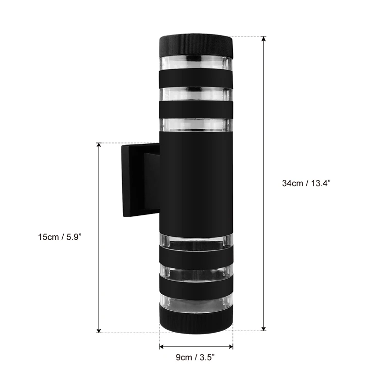 Светодиодный настенный светильник LemonBest современный водонепроницаемый Cuboid из