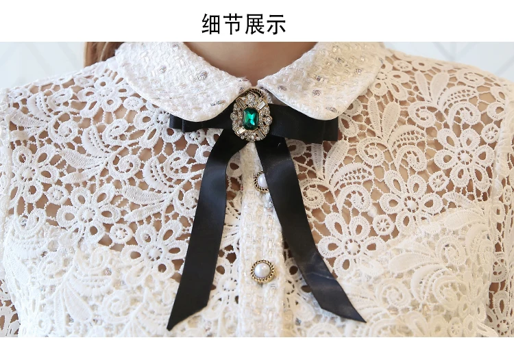 Весна, новинка, женское элегантное твидовое платье с кружевами, Vestidos, Дамское милое мини платье с длинным рукавом, украшенное бриллиантами и бантом