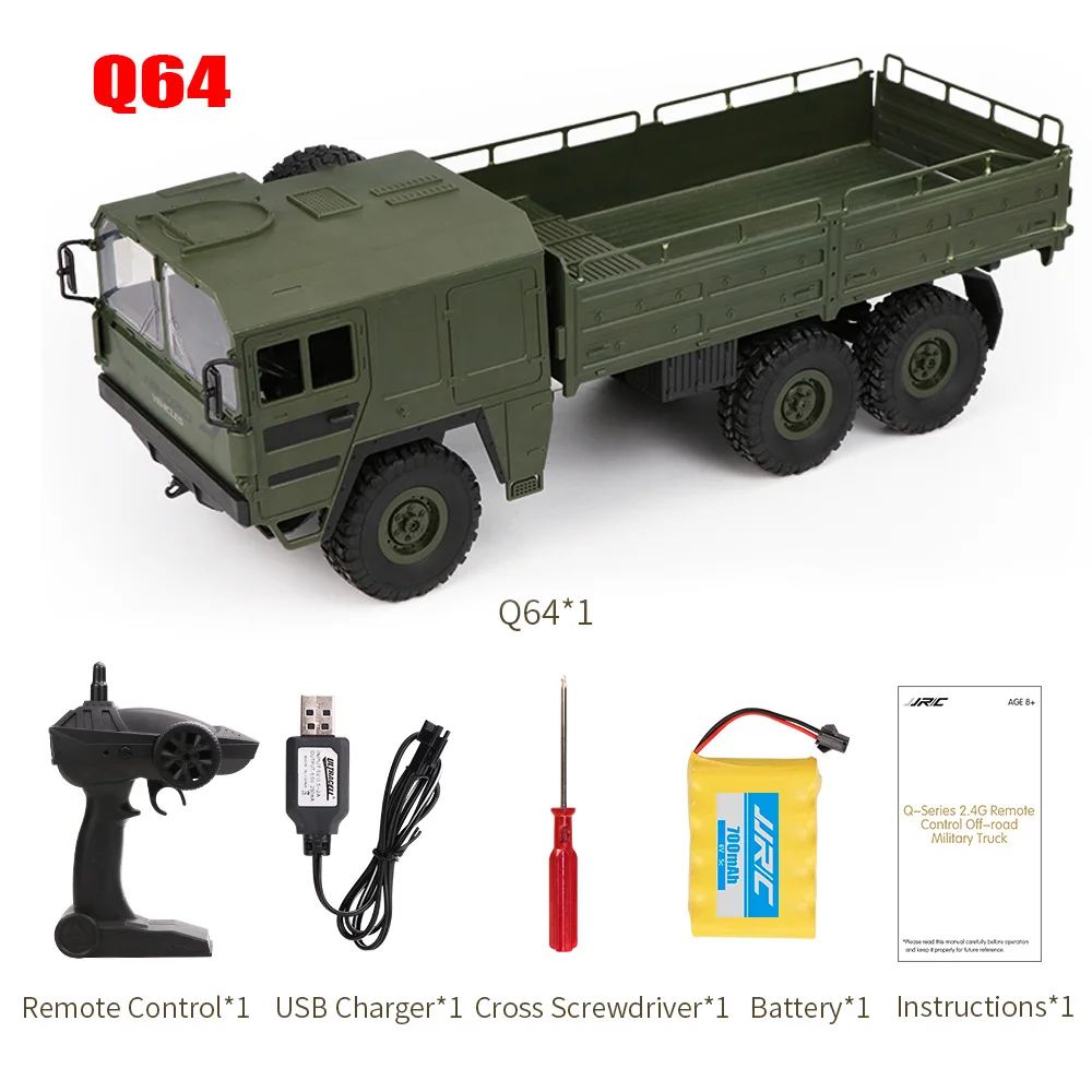 1:16 Радиоуправляемый грузовик 2,4 ГГц, Радиоуправляемый внедорожник, военный грузовик, автомобили, моделирование, тело автомобиля, сборка, детская машина, игрушки в подарок