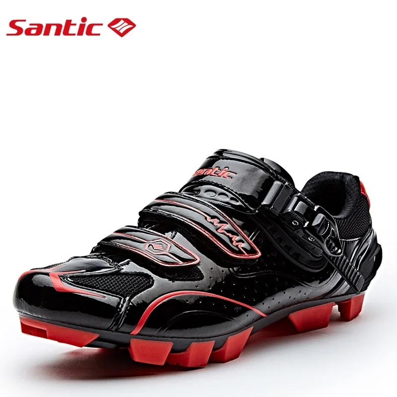 WMS17001H Мужская обувь для велоспорта Santic MTB, 3 цвета, обувь для велоспорта MTB, Атлетическая гоночная команда, обувь для велоспорта, дышащая одежда для велоспорта WMS17001 - Цвет: WMS17001H
