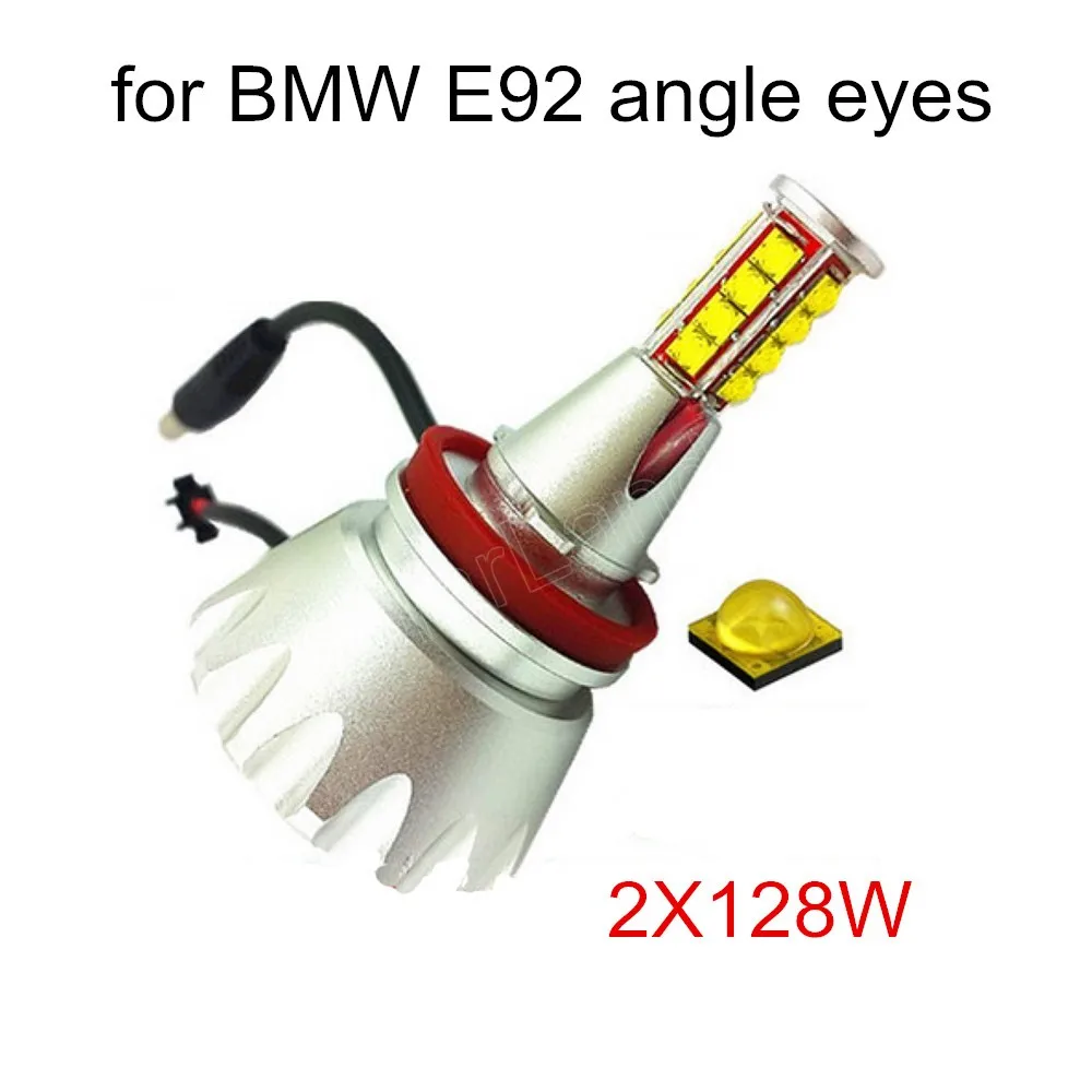 

new arrival 2X128W LED Angel Eyes For BMW for BMW E92 H8 LED Marker Error Free