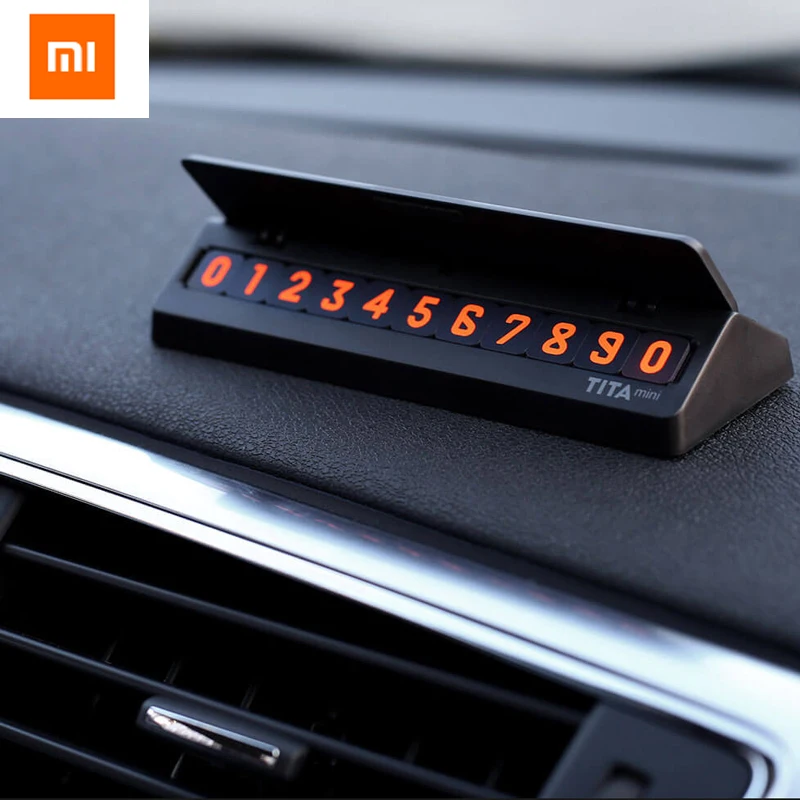 Новейший оригинальный Xiaomi Mijia TITA Mini временный стоп знак авто