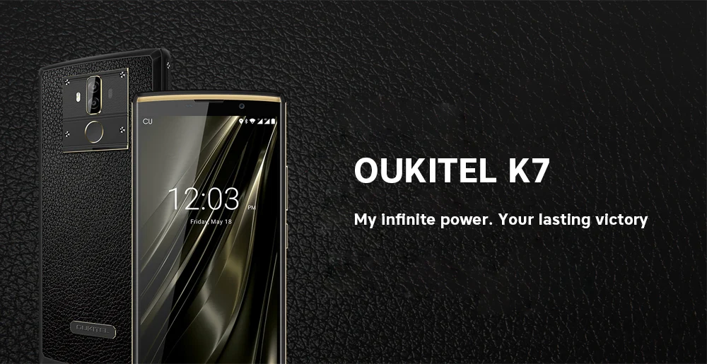 Мобильный телефон OUKITEL K7 4G, 10000 мАч, 6,0 дюйма, Android 8,1, Восьмиядерный процессор MTK6750T, 4 Гб+ 64 ГБ, 13 МП+ 2 МП, задняя камера, отпечаток пальца, мобильный телефон
